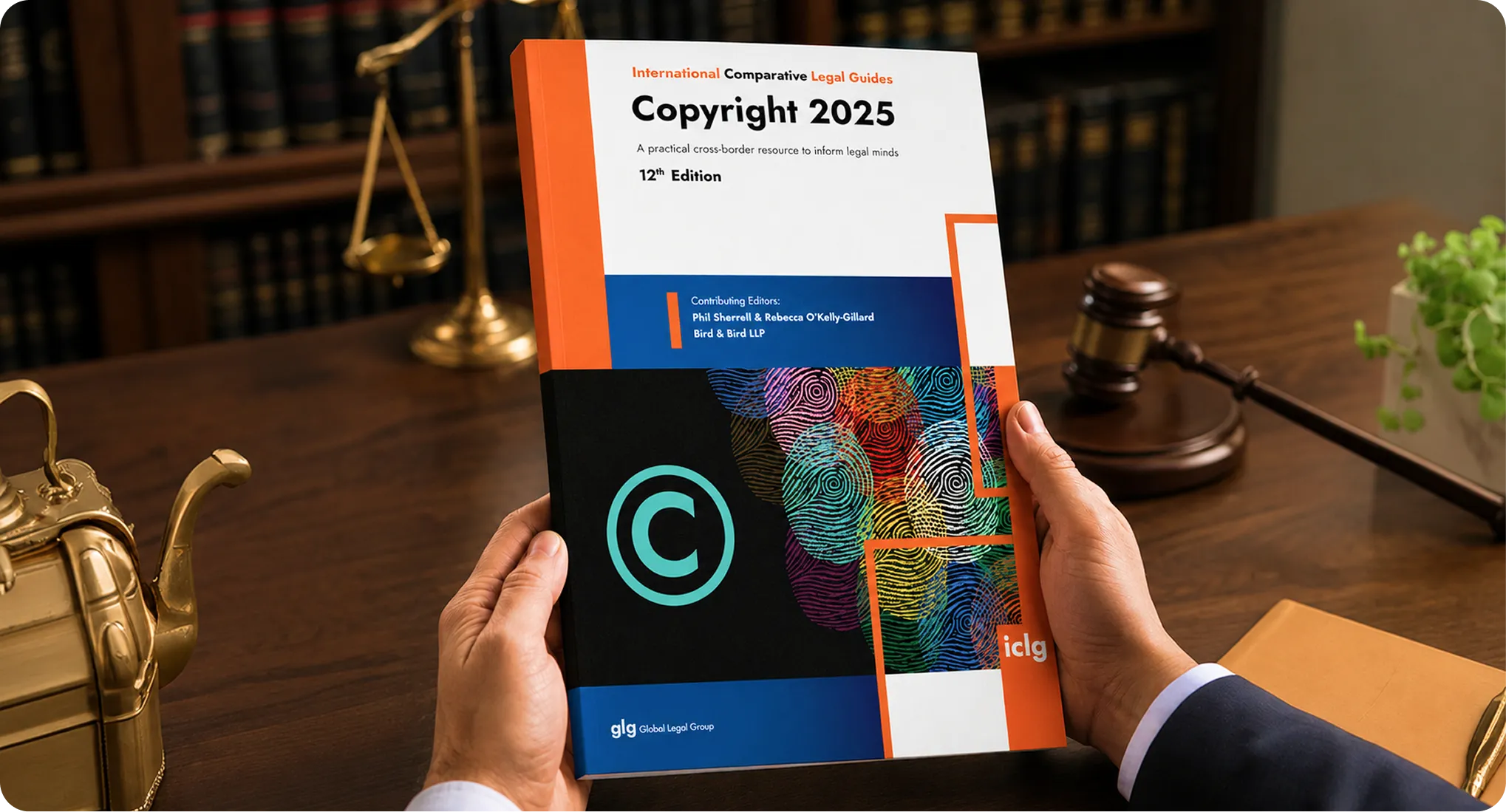 Публікація розділу про авторське право в Україні у довіднику Comparative Legal Guide to Copyright 2025
